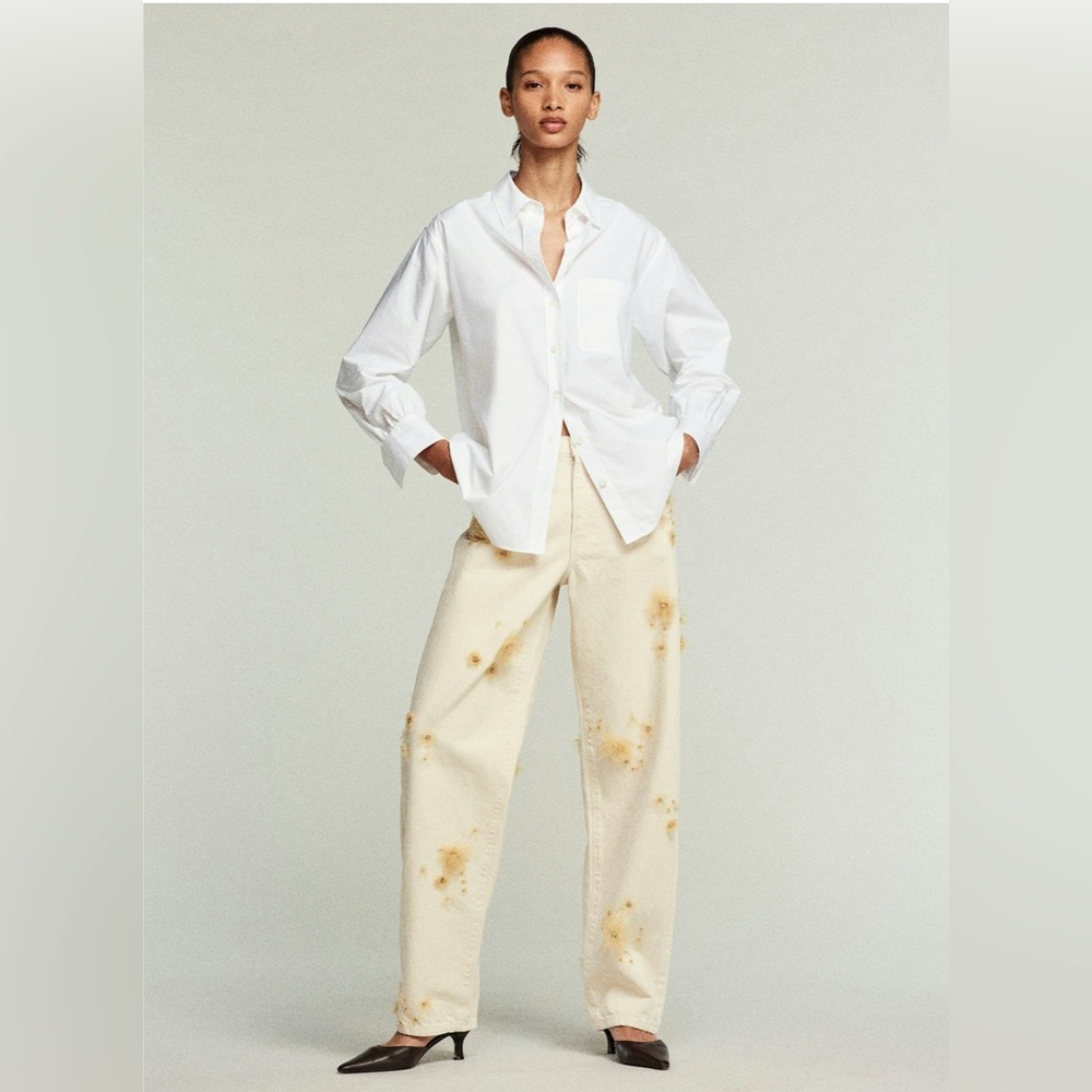 Embellished Low Slung Barrel